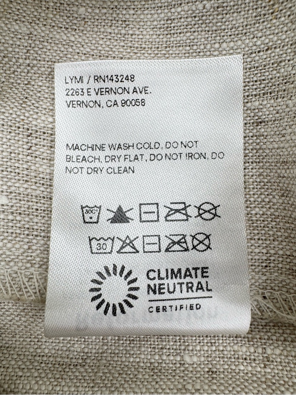 Reformation Olina 100% Linen Pant - Picture 6 of 17